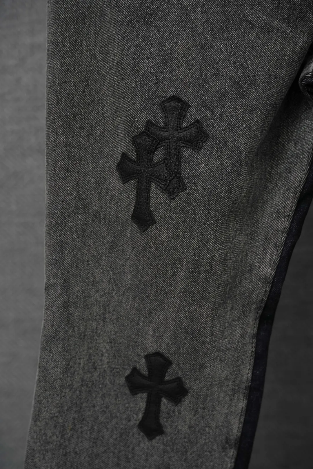 ：S 022 & Chrome Hearts Same Style ：Gray Size：28 30 32 34 （S-XL)